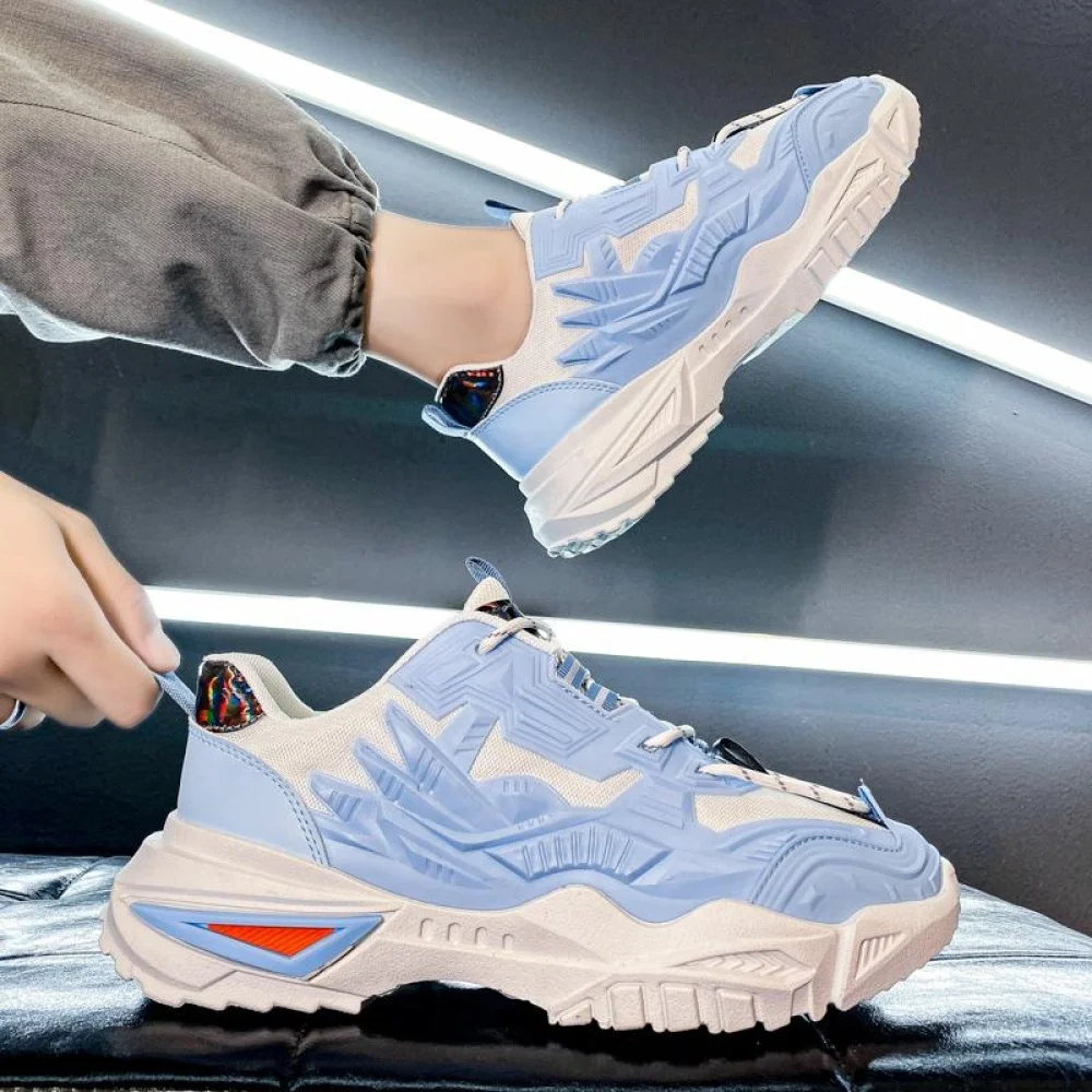 Men's Breathable Running Shoes Versatile Student Trendy Shoes - Image 9