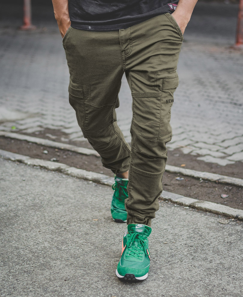 Olive Green Cargo Pant For Men – Yoya