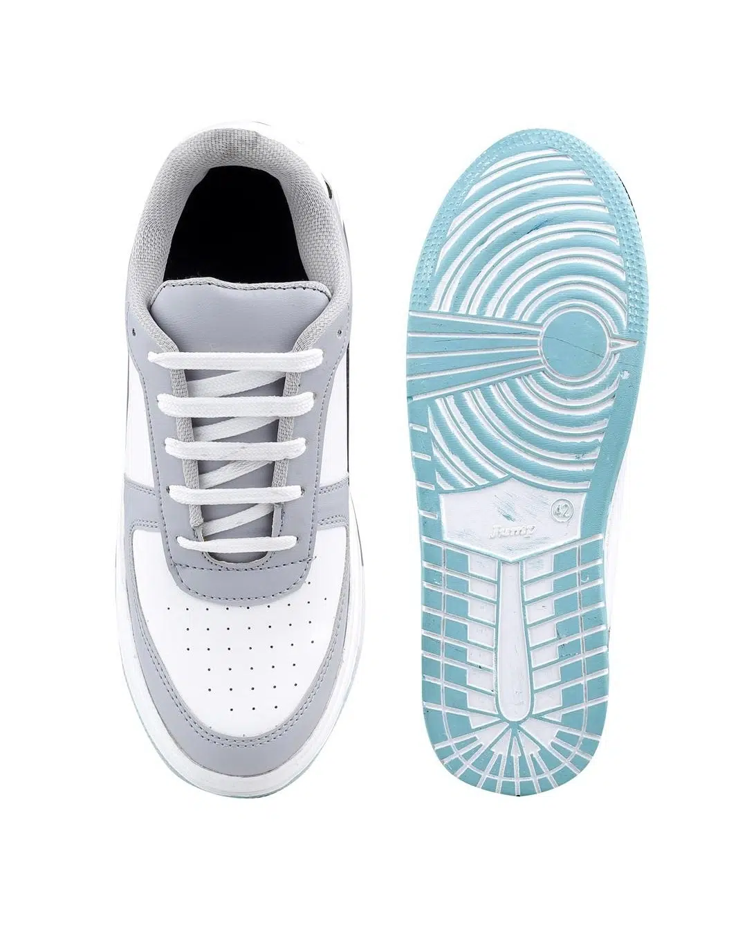 Men White Color Block Casual Shoes – Yoya